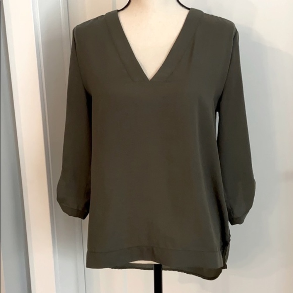 Express 3/4 Sleeve High/Low